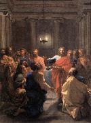 The Institution of the Eucharist af POUSSIN, Nicolas